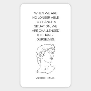 Viktor Frankl Quote Magnet